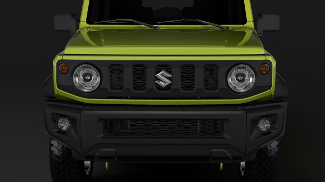 suzuki jimny allgrip 2019 3D Model .c4d .max .obj .3ds .fbx .stl .blend 