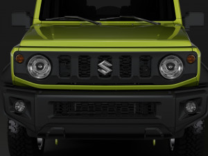 suzuki jimny allgrip 2019 3D Model
