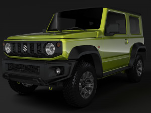 suzuki jimny allgrip 2019 3D Model