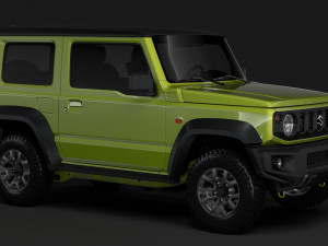 suzuki jimny allgrip 2019 3D Model