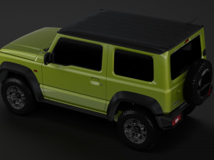 suzuki jimny allgrip 2019 3D Model