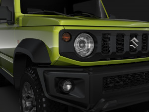 suzuki jimny allgrip 2019 3D Model