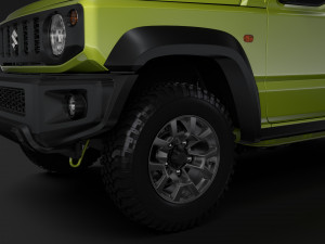 suzuki jimny allgrip 2019 3D Model