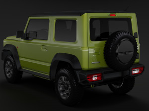 suzuki jimny allgrip 2019 3D Model