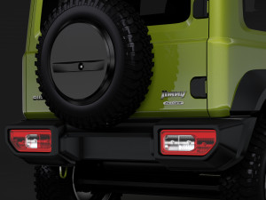 suzuki jimny allgrip 2019 3D Model