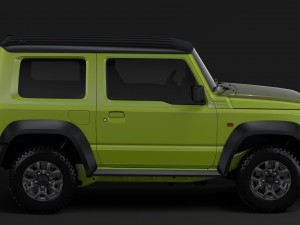 suzuki jimny allgrip 2019 3D Model