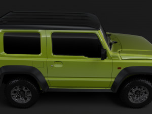 suzuki jimny allgrip 2019 3D Model