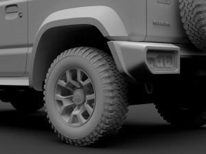 suzuki jimny allgrip 2019 3D Model