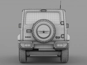 suzuki jimny allgrip 2019 Modelo 3D