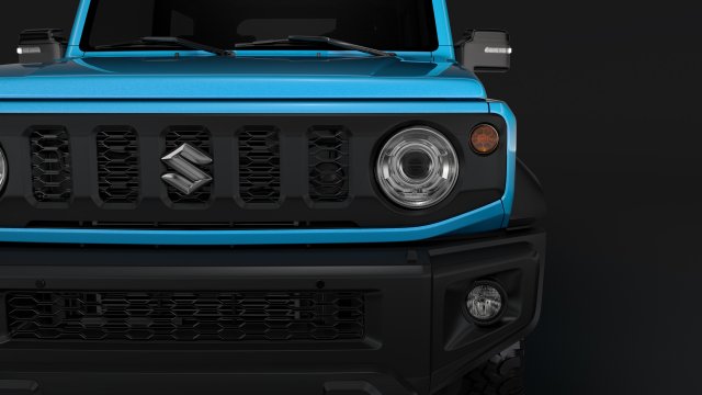 suzuki jimny sierra jc 2019 3D Model .c4d .max .obj .3ds .fbx .stl .blend 