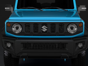 suzuki jimny sierra jc 2019 3D Model