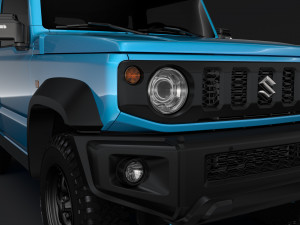 suzuki jimny sierra jc 2019 3D Model