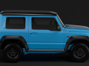 suzuki jimny sierra jc 2019 3D Model