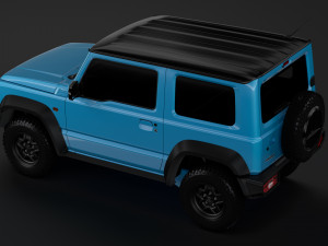 suzuki jimny sierra jc 2019 3D Model