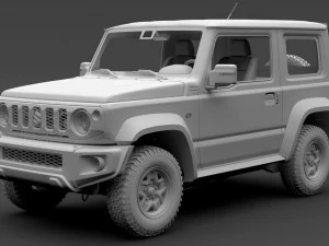 suzuki jimny sierra jc 2019 3D Model