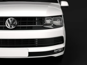 volkswagen transportador van l1h1 highline t6 2018 Modelo 3D