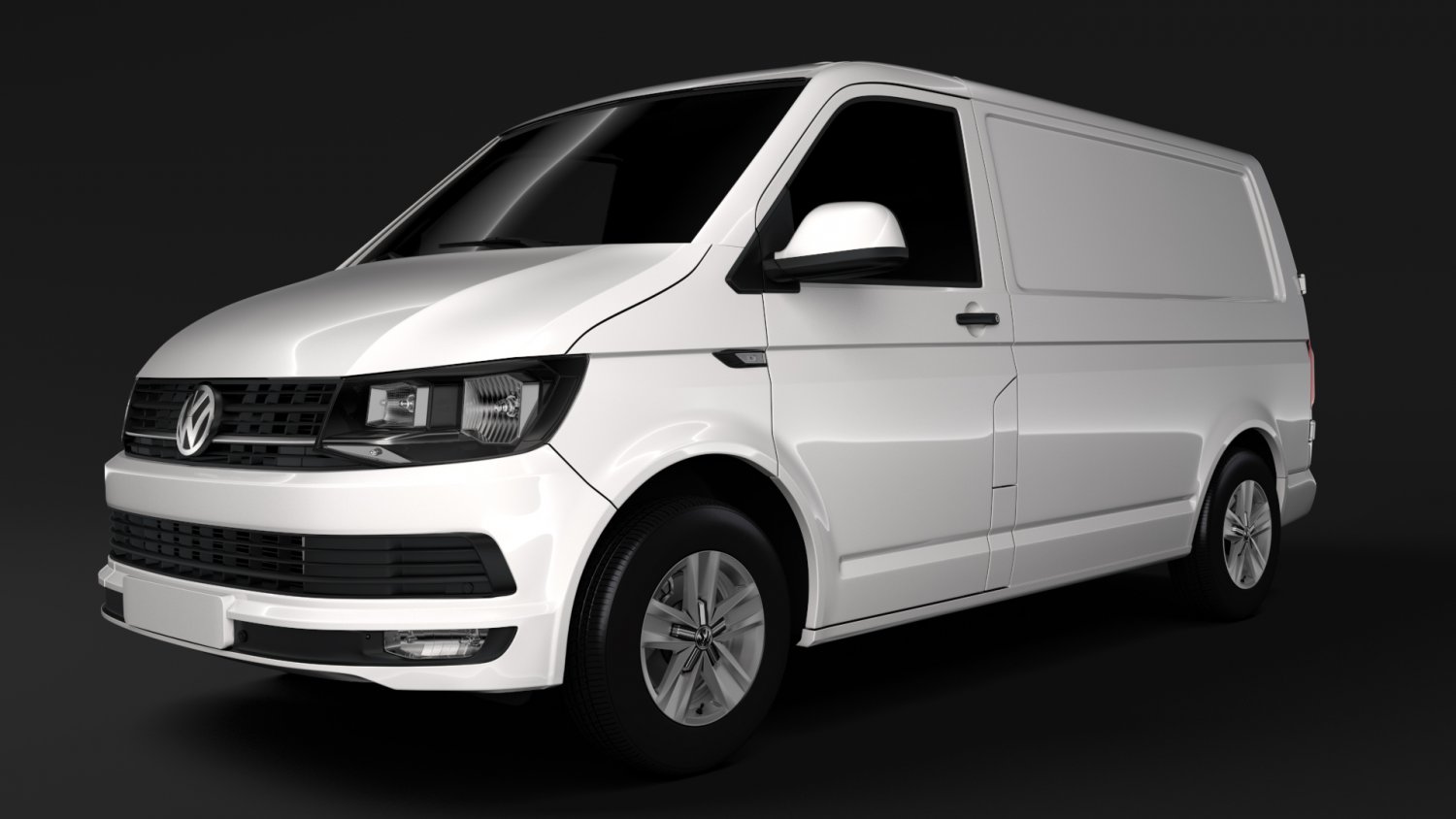 Volkswagen Transporter Van L1h1 Highline T6 2018 3d Model In Van
