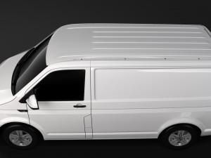 volkswagen transporter van l1h1 highline t6 2018 Modello 3D