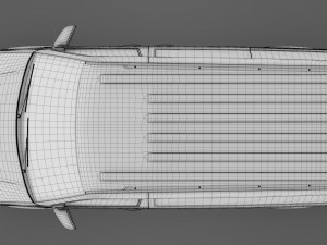 volkswagen transporter van l1h1 highline t6 2018 Modello 3D