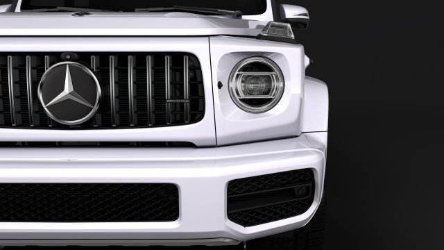 mercedes amg g 63 w463 2019 limousine 3D 모델 .c4d .max .obj .3ds .fbx .stl .blend 