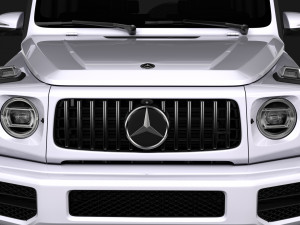 mercedes amg g 63 w463 2019 limousine 3D 모델