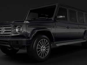 mercedes benz g 550 w464 2019 limousine Model 3D