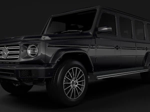 limusin mercedes benz g 550 w464 2019 Model 3D