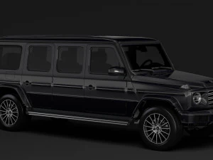 limusin mercedes benz g 550 w464 2019 Model 3D