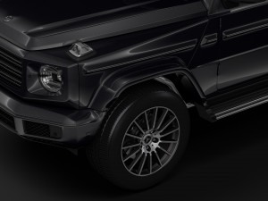 mercedes benz g 550 w464 2019 limousine Model 3D