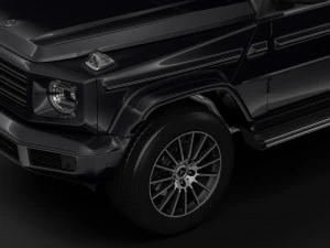 limusin mercedes benz g 550 w464 2019 Model 3D