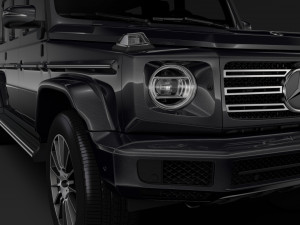 mercedes benz g 550 w464 2019 limousine Model 3D