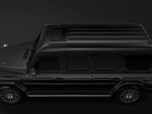 limusin mercedes benz g 550 w464 2019 Model 3D