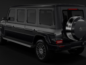 mercedes benz g 550 w464 2019 limousine Model 3D