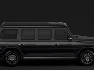 limusin mercedes benz g 550 w464 2019 Model 3D