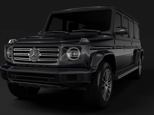 limusin mercedes benz g 550 w464 2019 Model 3D