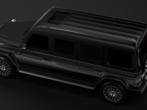 mercedes benz g 550 w464 2019 limousine Model 3D