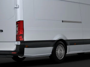 mercedes benz sprinter panel van l4h2 rwd 2019 3D Model