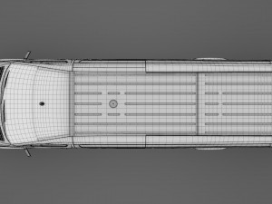 mercedes benz sprinter panel van l4h2 rwd 2019 3D Model