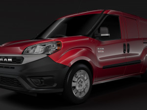 ram promaster city tradesman cargo van 2019 3D-Modell