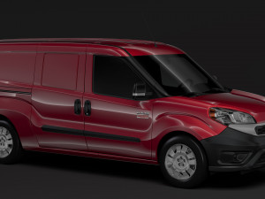 ram promaster city tradesman cargo van 2019 3D-Modell