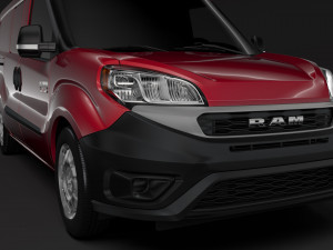 ram promaster city tradesman cargo van 2019 3D-Modell