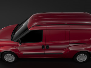 ram promaster city tradesman cargo van 2019 3D-Modell