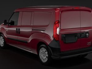 ram promaster city tradesman cargo van 2019 3D-Modell
