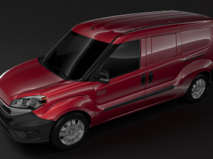 ram promaster city tradesman cargo van 2019 3D-Modell