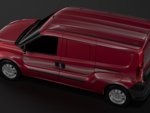 ram promaster city tradesman cargo van 2019 3D-Modell