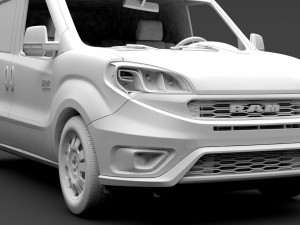 ram promaster city tradesman cargo van 2019 3D-Modell
