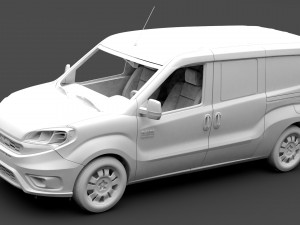 ram promaster city tradesman cargo van 2019 3D-Modell