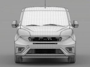 ram promaster city tradesman cargo van 2019 3D-Modell