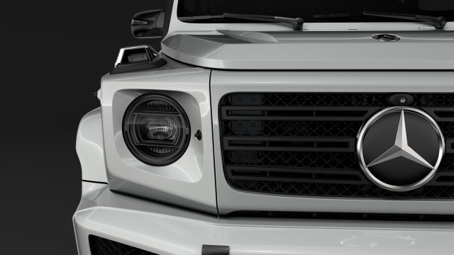 mercedes benz g 350d amg line w464 2019 3D Model .c4d .max .obj .3ds .fbx .stl .blend 