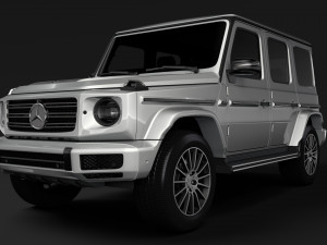 mercedes benz g 350d amg line w464 2019 3D Model